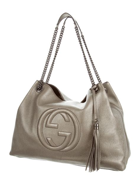 gucci chain soho|gucci soho shoulder bag large.